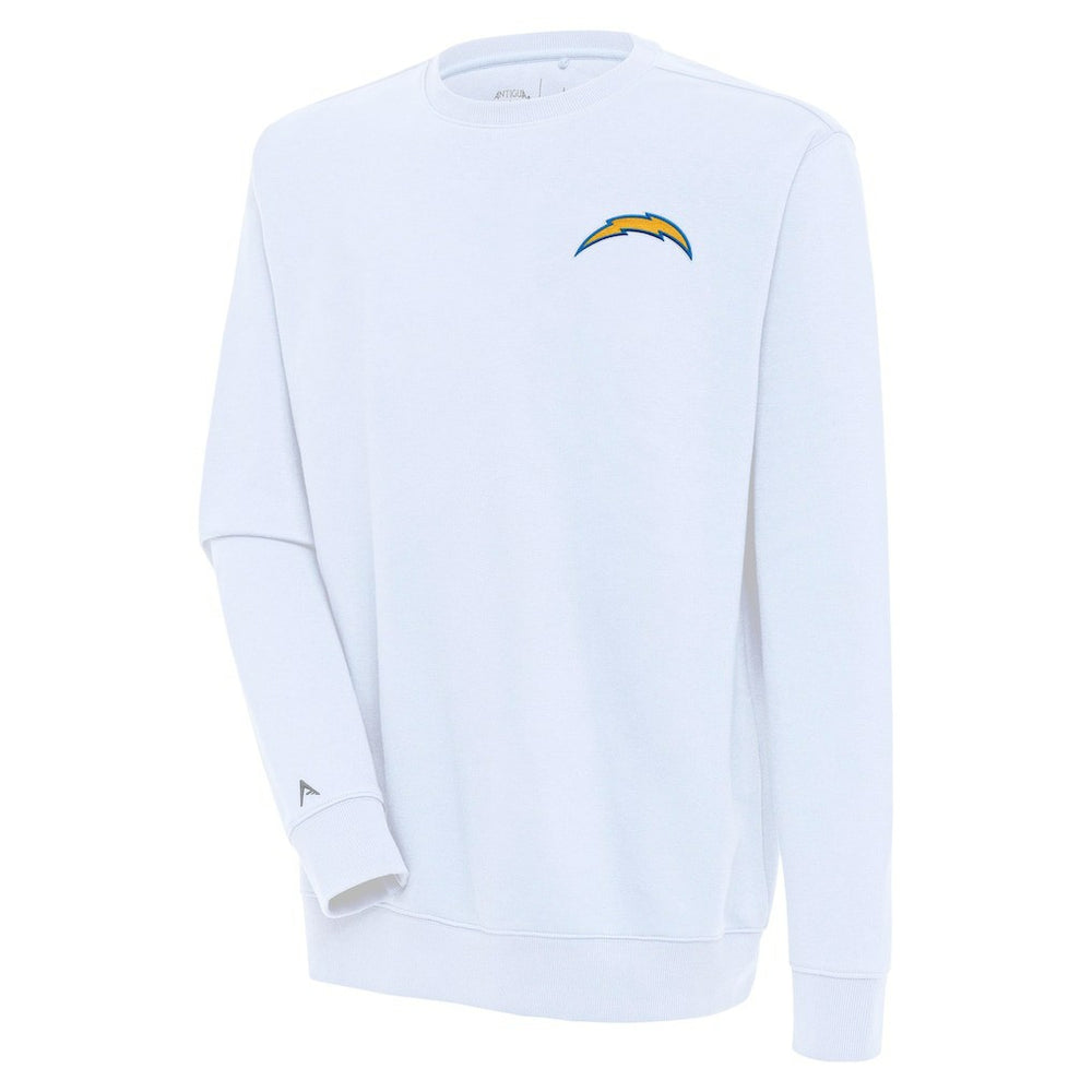 Los Angeles Chargers Antigua Victory Pullover Sweatshirt - White - NFL