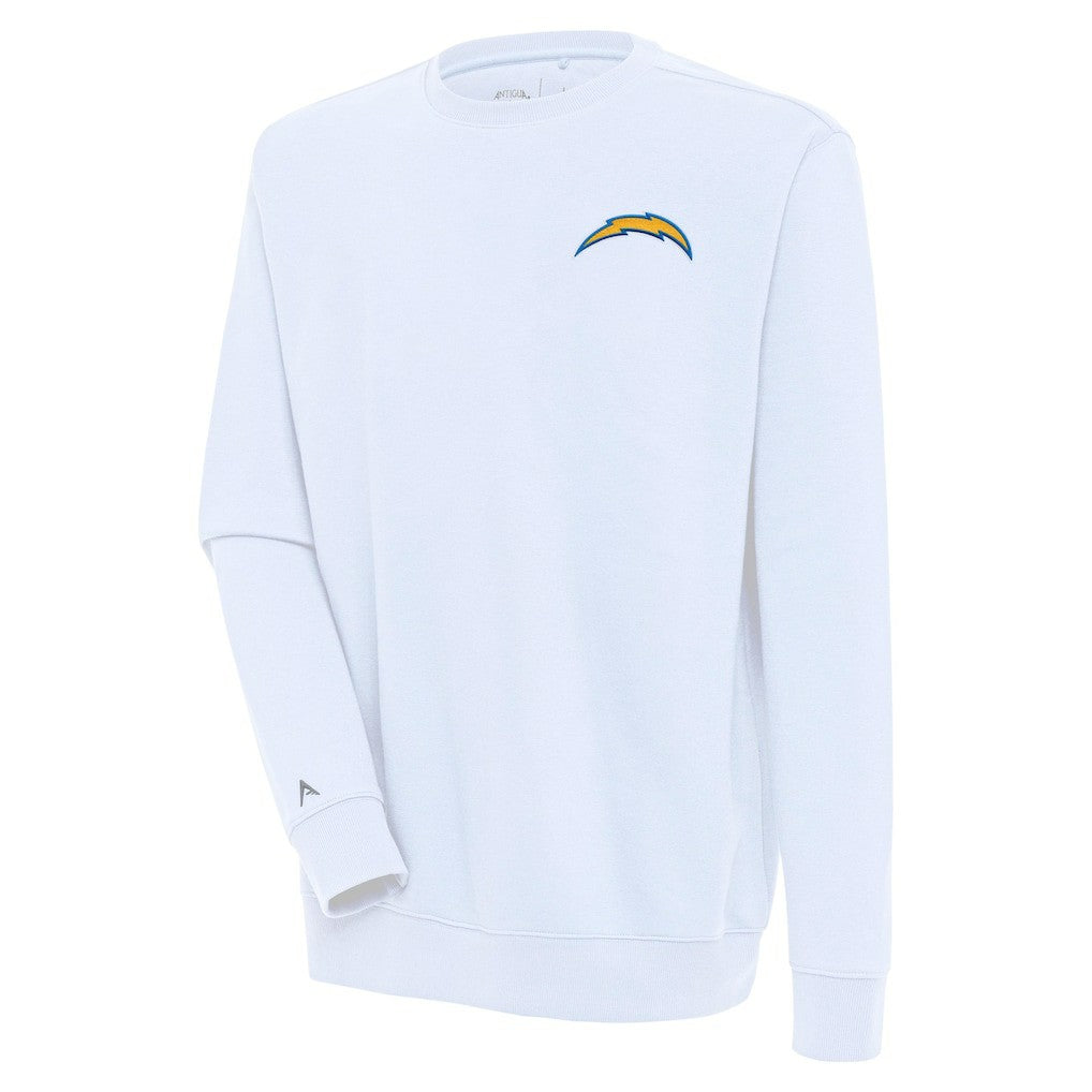 Los Angeles Chargers Antigua Victory Pullover Sweatshirt - White - NFL