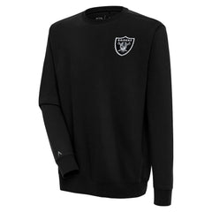 Las Vegas Raiders Antigua Victory Pullover Sweatshirt - Black - NFL