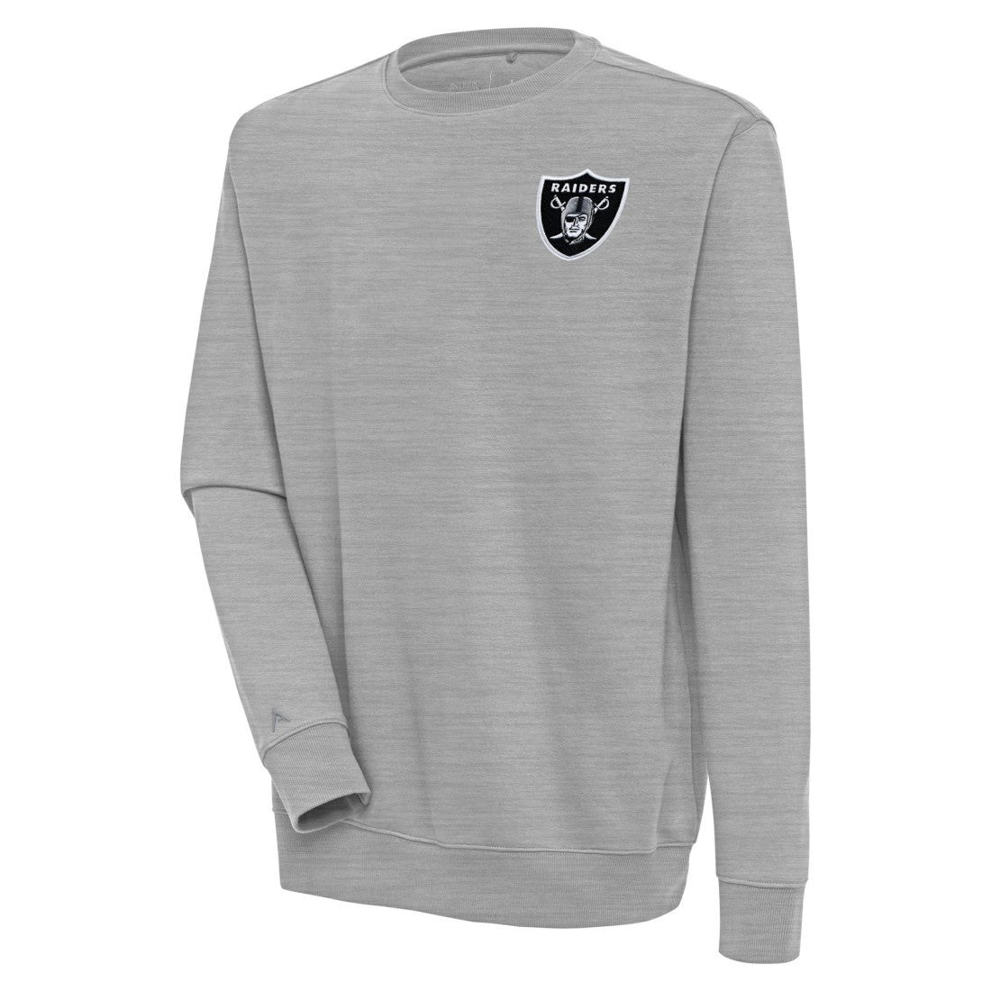 Las Vegas Raiders Antigua Victory Pullover Sweatshirt - Heather Gray - NFL