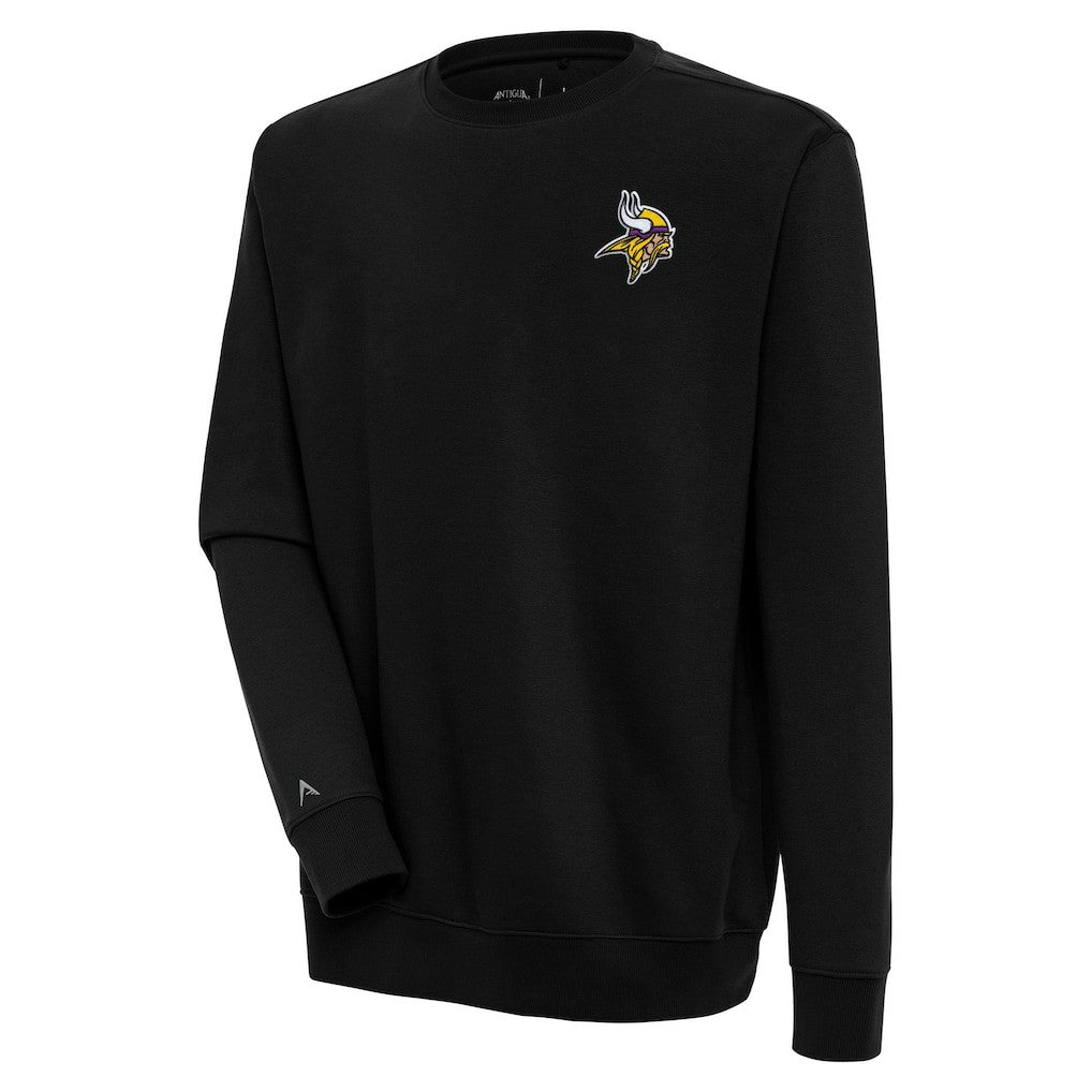 Minnesota Vikings Antigua Victory Pullover Sweatshirt - Black - NFL