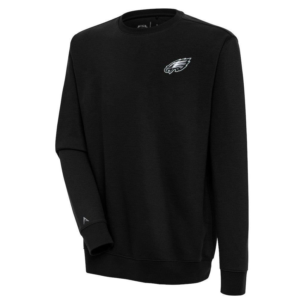 Philadelphia Eagles Antigua Victory Pullover Sweatshirt - Black - NFL
