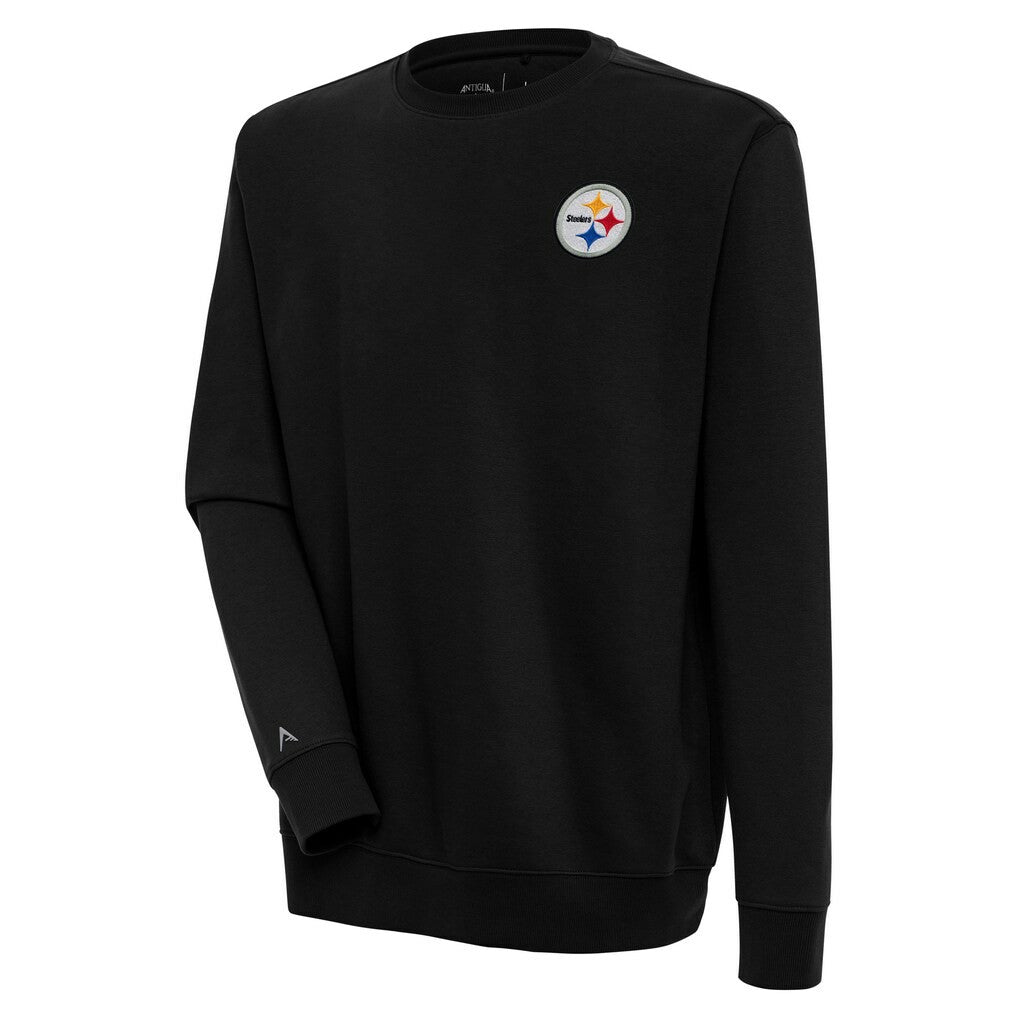 Pittsburgh Steelers Antigua Victory Pullover Sweatshirt - Black - NFL