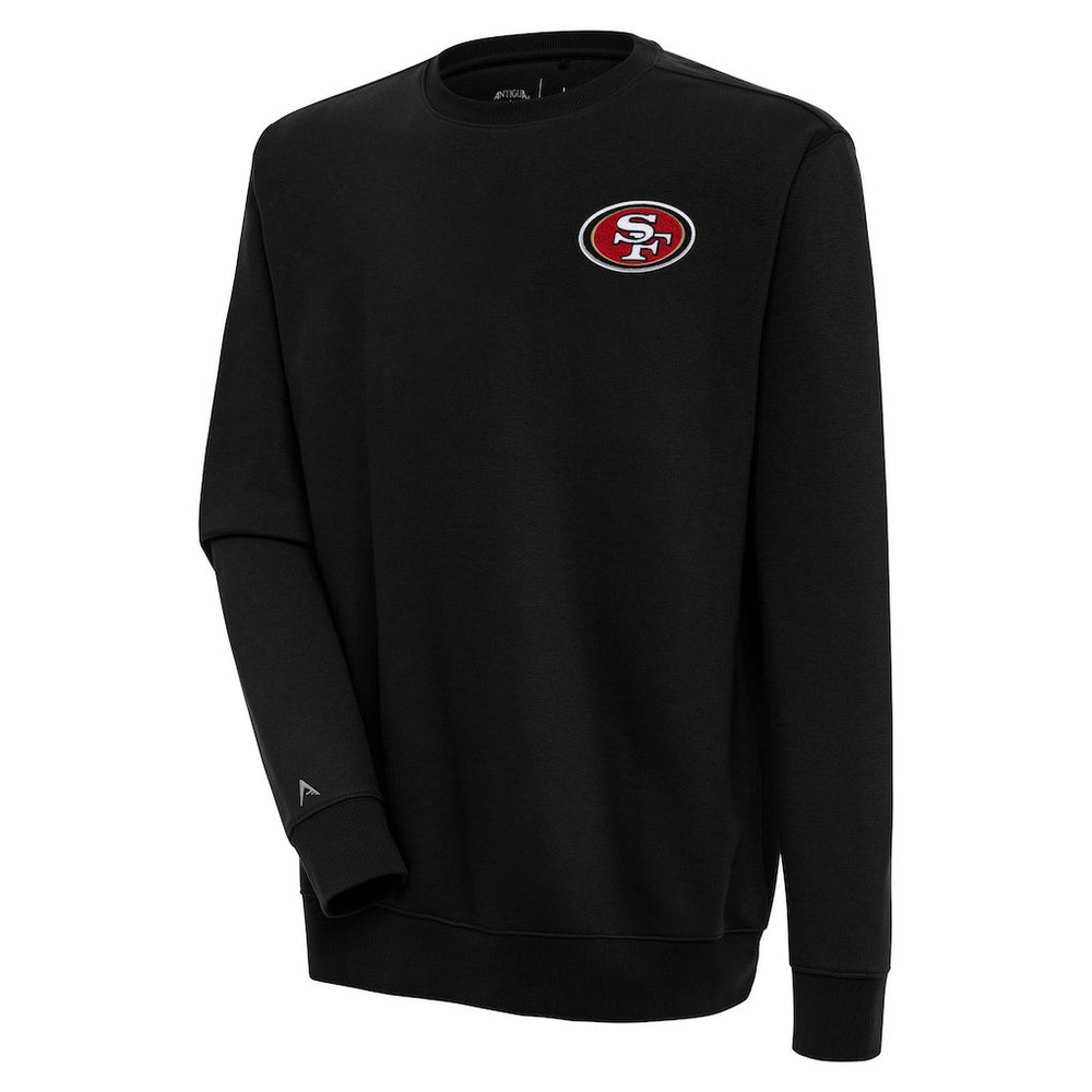San Francisco 49ers Antigua Victory Pullover Sweatshirt - Black - NFL