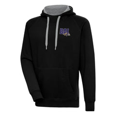Baltimore Ravens Antigua Victory Pullover Hoodie - Black - NFL