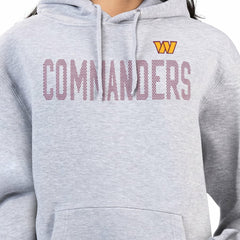 Washington Commanders G-III 4Her by Carl Banks Women's Dot Print Pullover Hoodie - Heather Gray - NFL