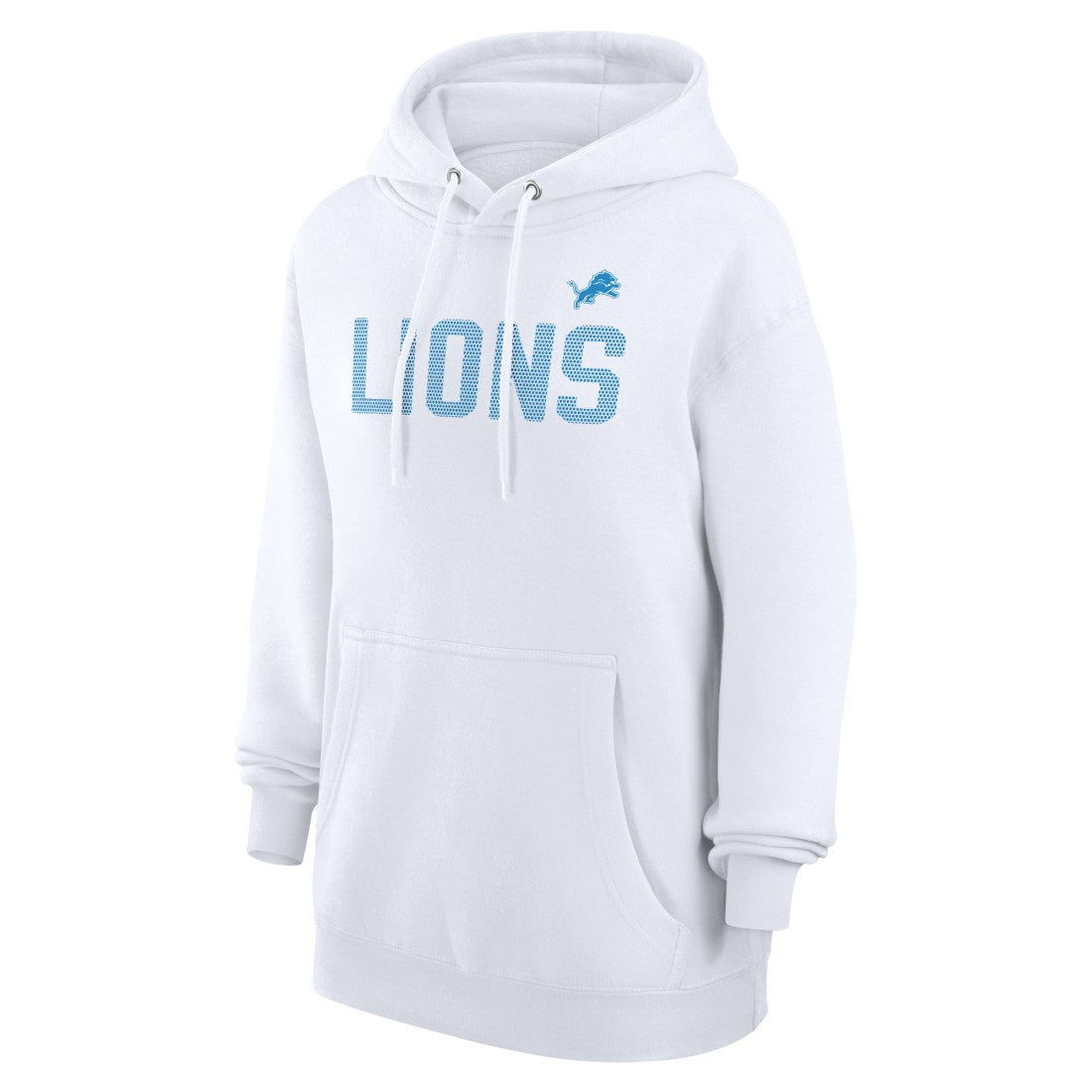 Detroit Lions G-III 4Her by Carl Banks Women's Dot Print Pullover Hoodie - White - NFL