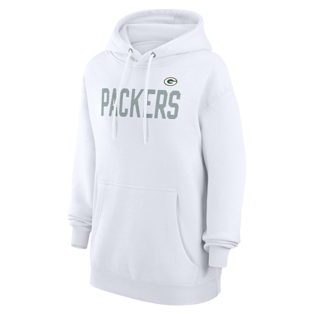 Green Bay Packers G-III 4Her by Carl Banks Women's Dot Print Pullover Hoodie - White - NFL