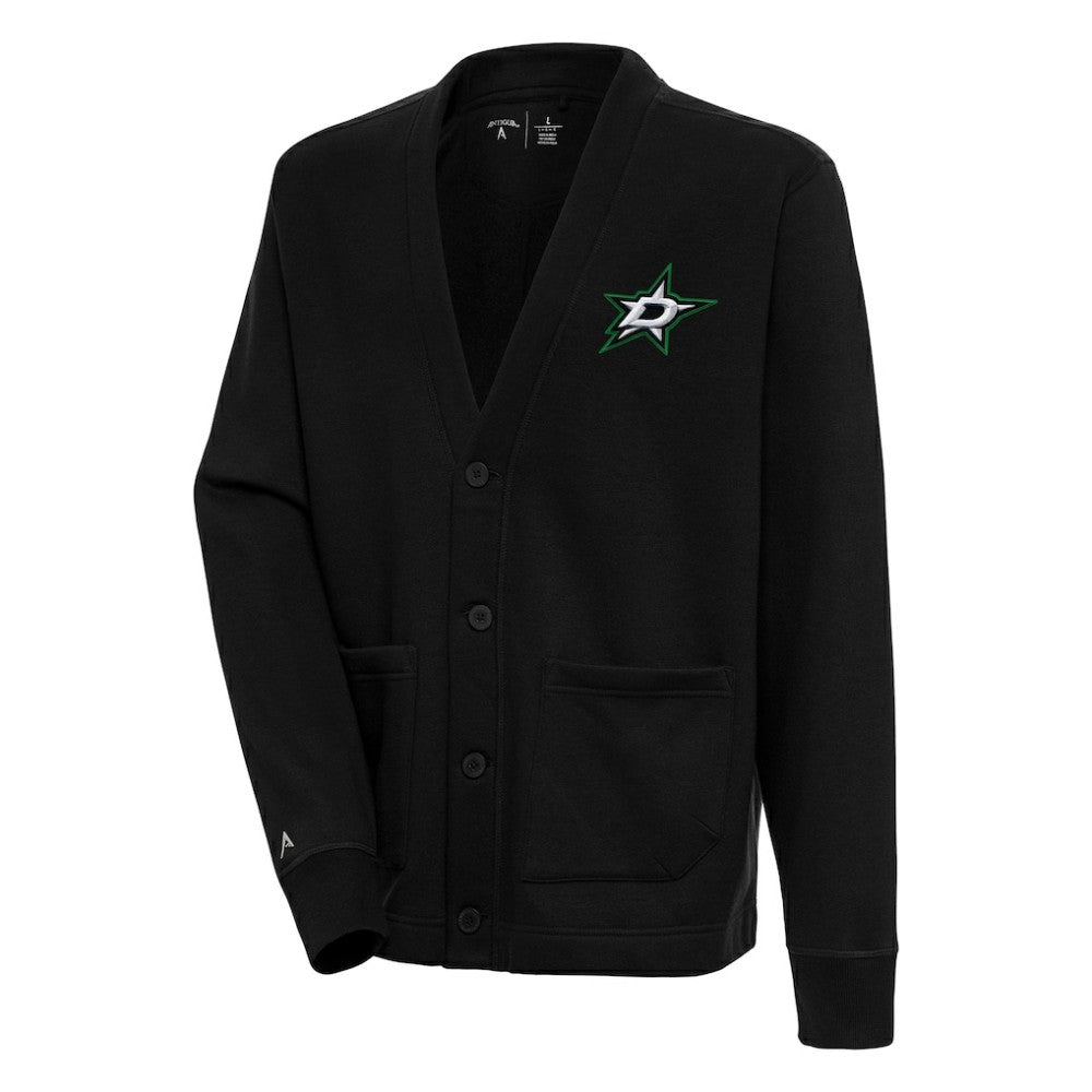 Dallas Stars Antigua Victory Cardigan - Black | NHL sale