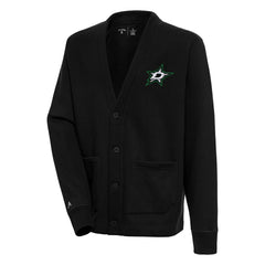 Dallas Stars Antigua Victory Cardigan - Black | NHL sale