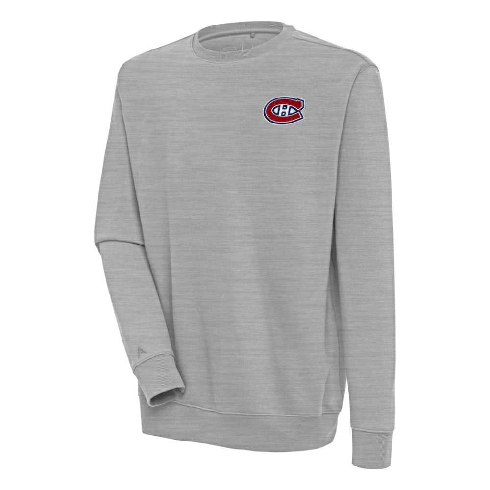 Montreal Canadiens Antigua Victory Pullover Sweatshirt - Heather Gray | NHL sale
