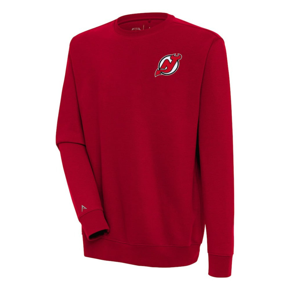 New Jersey Devils Antigua Victory Pullover Sweatshirt - Red | NHL on sale
