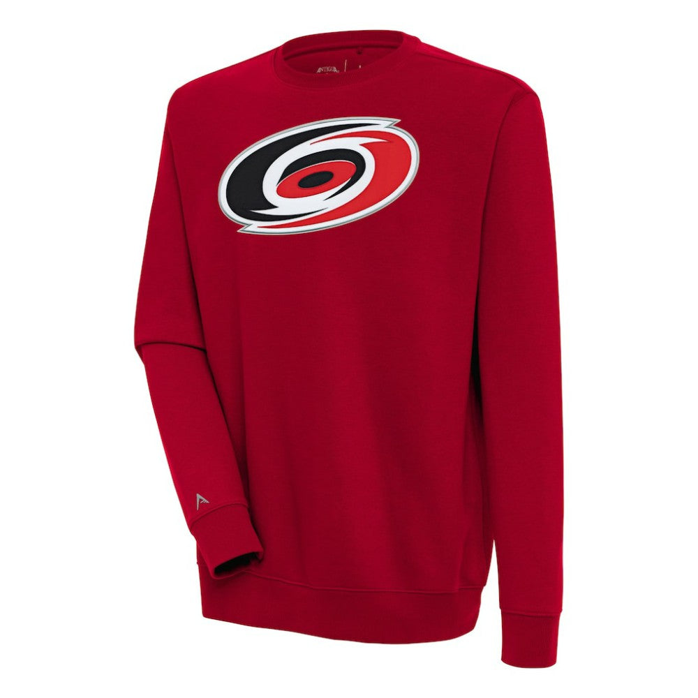 Carolina Hurricanes Antigua Victory Pullover Sweatshirt - Red | NHL Clearance