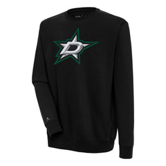 Dallas Stars Antigua Victory Pullover Sweatshirt - Black | NHL Clearance