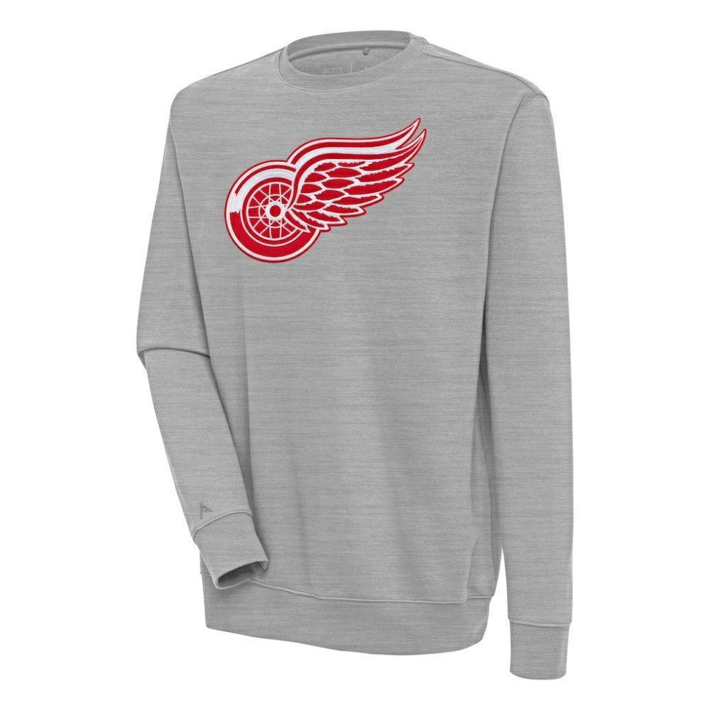Detroit Red Wings Antigua Victory Pullover Sweatshirt - Heather Gray | NHL on sale