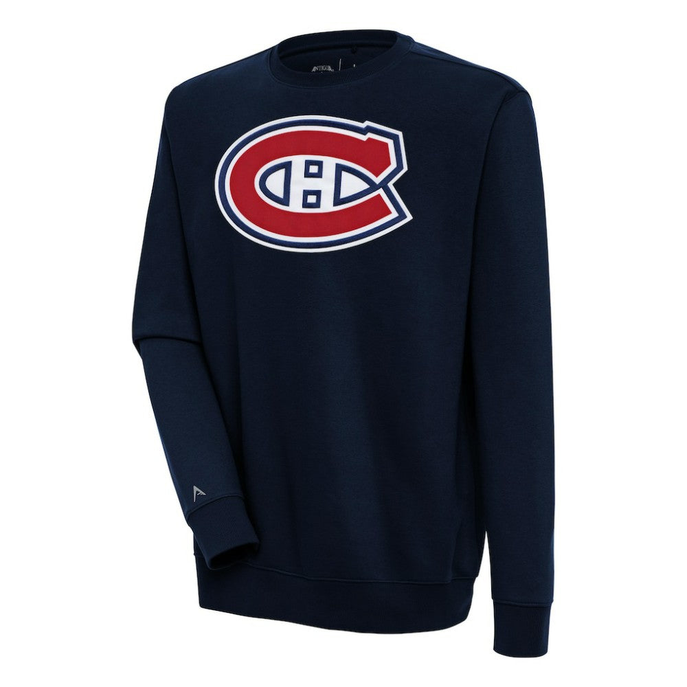 Montreal Canadiens Antigua Victory Pullover Sweatshirt - Navy | NHL near me