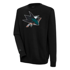 San Jose Sharks Antigua Victory Pullover Sweatshirt - Black | NHL near me