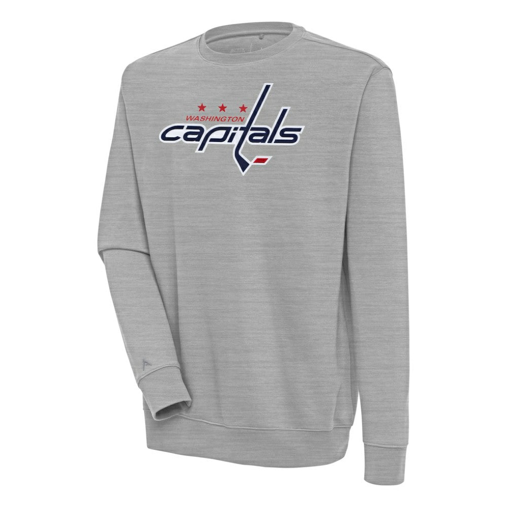 Washington Capitals Antigua Victory Pullover Sweatshirt - Heather Gray | NHL Clearance