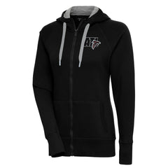 Atlanta Falcons Antigua Women's Victory Full-Zip Hoodie - Black - NFL