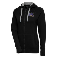Baltimore Ravens Antigua Women's Victory Full-Zip Hoodie - Black - NFL