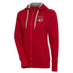 Kansas City Chiefs Antigua Women's Victory Full-Zip Hoodie - Red - NFL