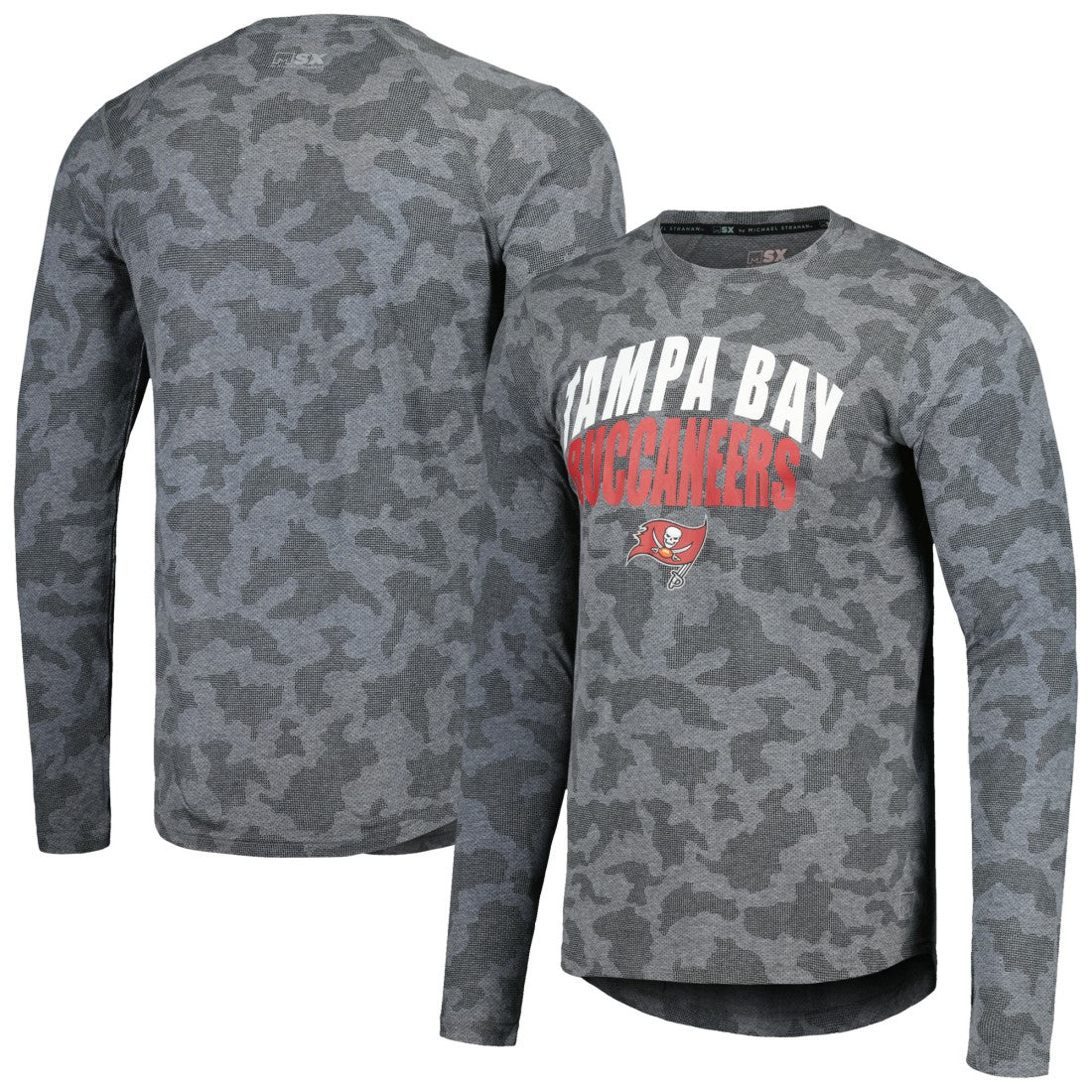 Tampa Bay Buccaneers Starter Long Sleeve T-Shirt - Heather Charcoal - NFL