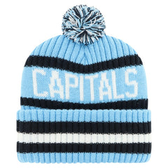 Washington Capitals '47 Cherry Blossom Bering Cuffed Knit Hat with Pom - Light Blue | 47 brand Clearance