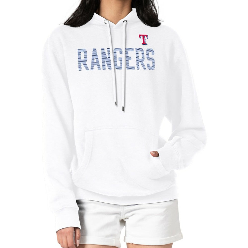 Texas Rangers G-III 4Her by Carl Banks Women's Dot Print Pullover Hoodie Outlet