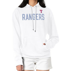 Texas Rangers G-III 4Her by Carl Banks Women's Dot Print Pullover Hoodie Outlet