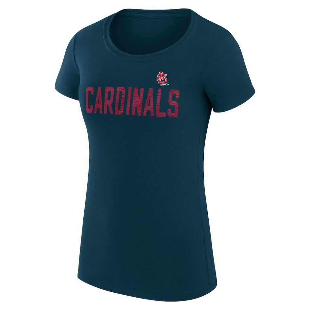 St. Louis Cardinals G-III 4Her by Carl Banks Women's Super-Slim Fit Lightweight Dot Print T-Shirt Discount
