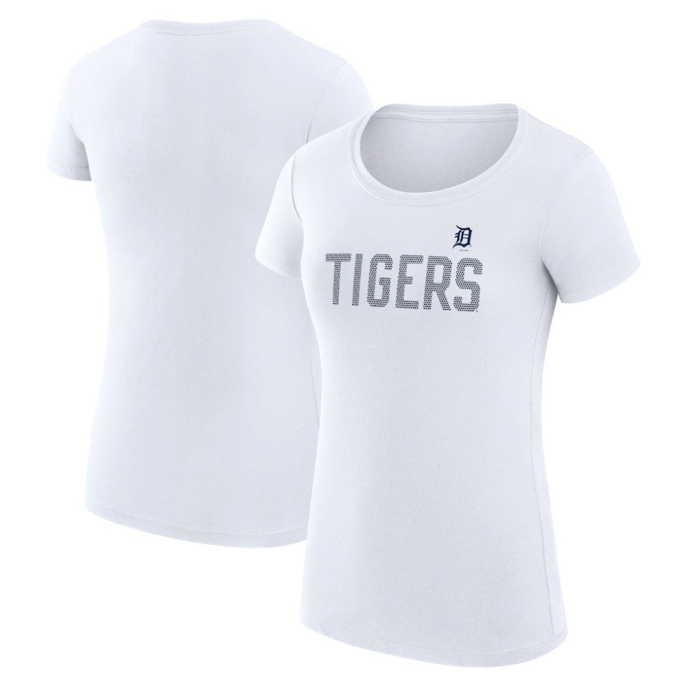 Detroit Tigers G-III 4Her by Carl Banks Women's Super-Slim Fit Lightweight Dot Print T-Shirt Online