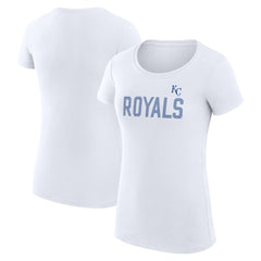 Kansas City Royals G-III 4Her by Carl Banks Women's Super-Slim Fit Lightweight Dot Print T-Shirt Online