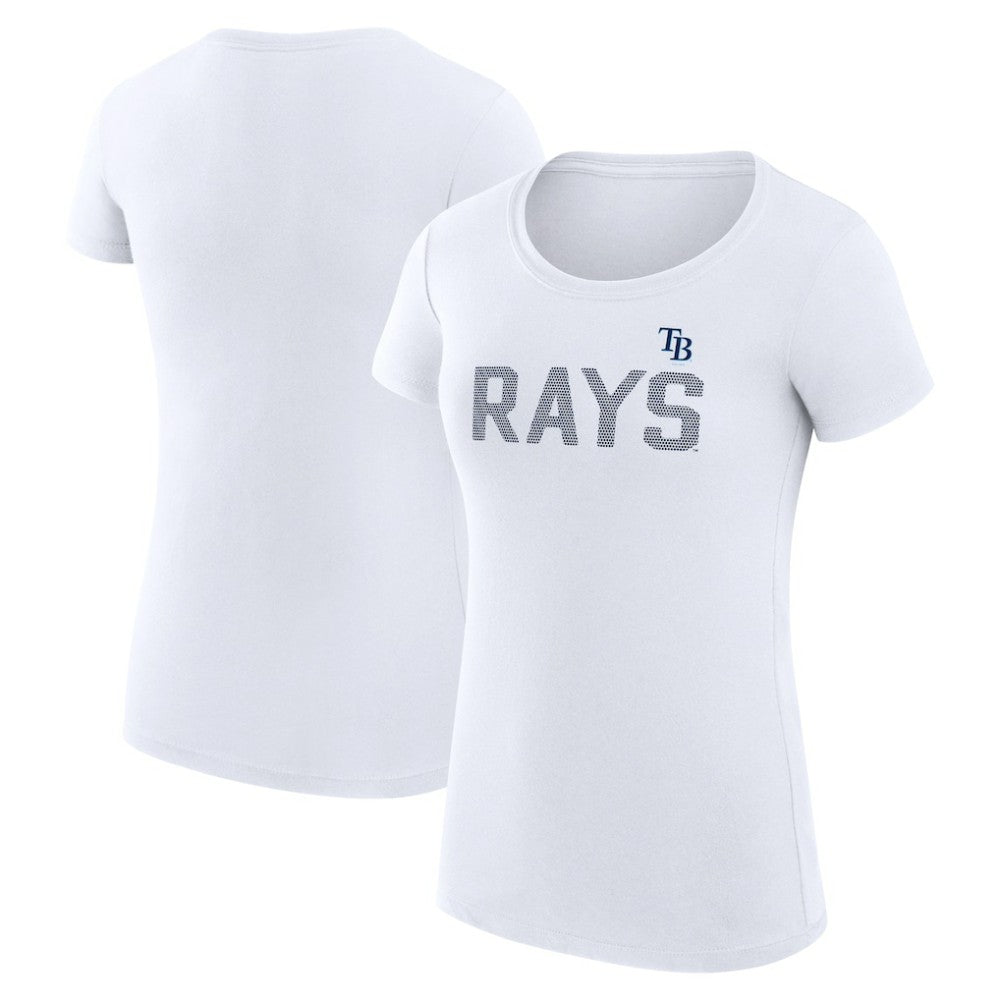 Tampa Bay Rays G-III 4Her by Carl Banks Women's Super-Slim Fit Lightweight Dot Print T-Shirt Near Me