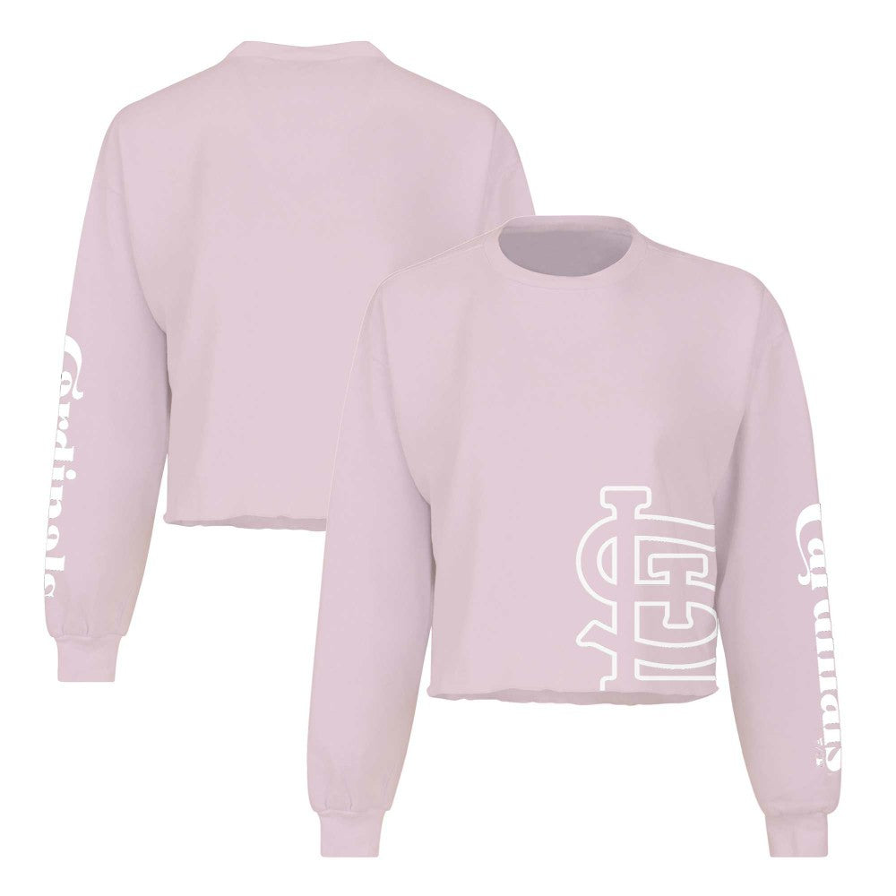St. Louis Cardinals Fanatics Women's Cropped Slouchy Long Sleeve T-Shirt for sale