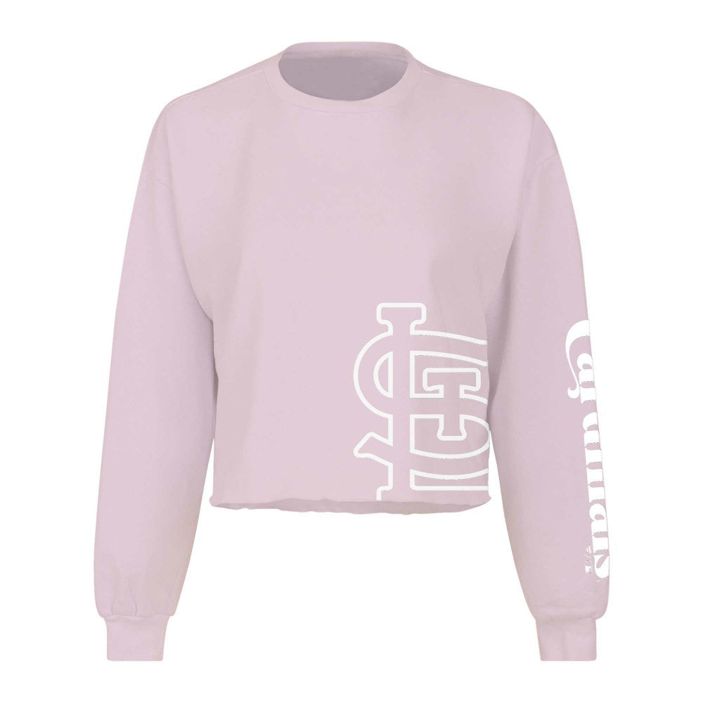 St. Louis Cardinals Fanatics Women's Cropped Slouchy Long Sleeve T-Shirt for sale