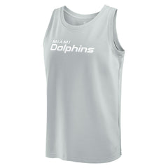 Miami Dolphins Elements Tank Top - Gray - Fanatics