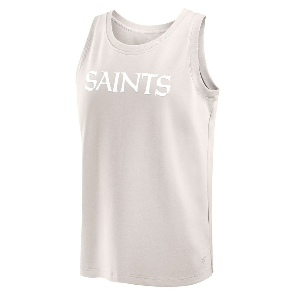 New Orleans Saints Elements Tank Top - Cream - Fanatics