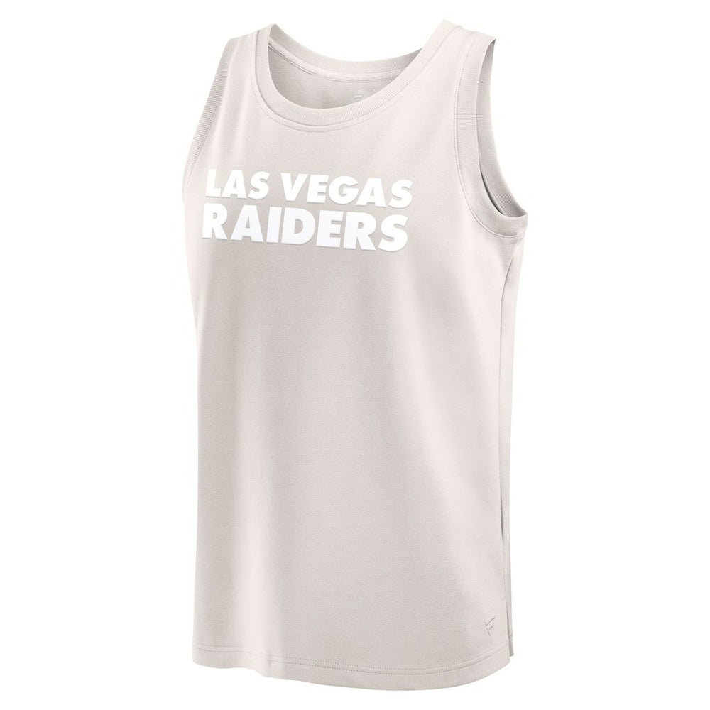Las Vegas Raiders Elements Tank Top - Cream - Fanatics