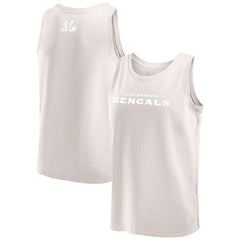 Cincinnati Bengals Elements Tank Top - Cream - Fanatics