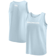 Denver Broncos Elements Tank Top - Light Blue - Fanatics