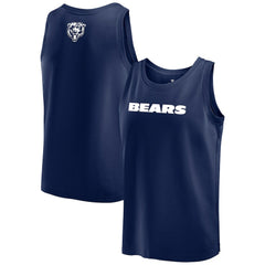Chicago Bears Elements Tank Top - Navy - Fanatics