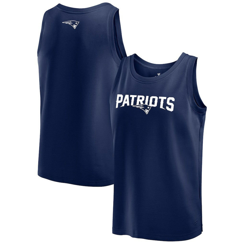 New England Patriots Elements Tank Top - Navy - Fanatics