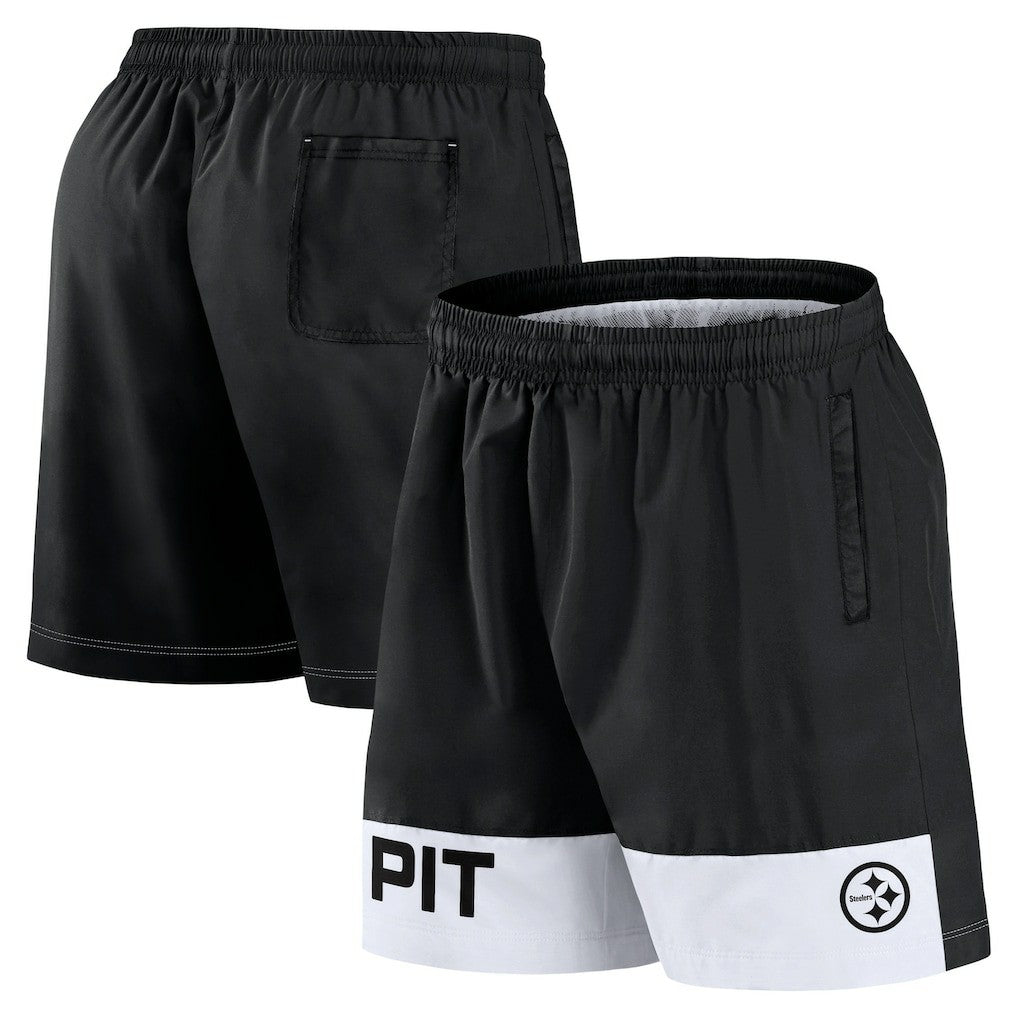 Pittsburgh Steelers Elements Shorts - Black - Fanatics