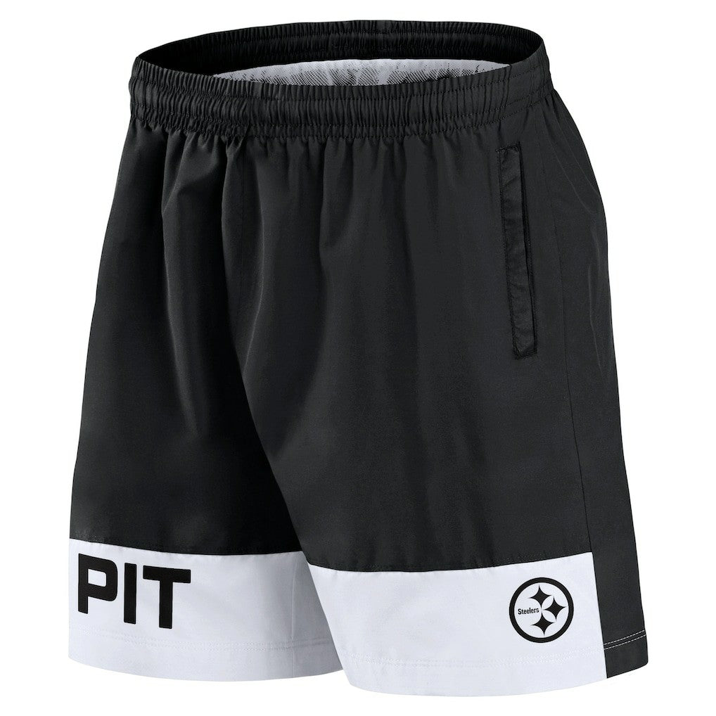 Pittsburgh Steelers Elements Shorts - Black - Fanatics