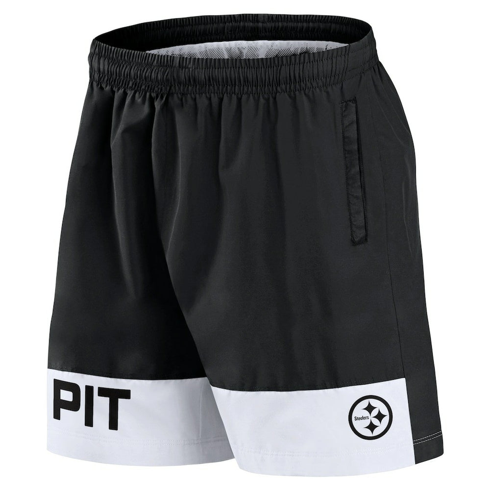 Pittsburgh Steelers Elements Shorts - Black - Fanatics