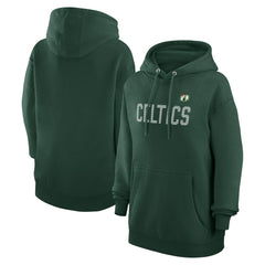 Boston Celtics G-III 4Her by Carl Banks Women's Dot Print Pullover Hoodie Kelly Green