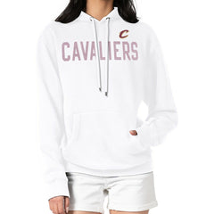 Cleveland Cavaliers G-III 4Her by Carl Banks Women's Dot Print Pullover Hoodie White