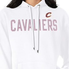 Cleveland Cavaliers G-III 4Her by Carl Banks Women's Dot Print Pullover Hoodie White