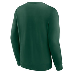 Minnesota Wild Fanatics Focus Fleece Pullover Sweatshirt - Green | Fanatics Clearance
