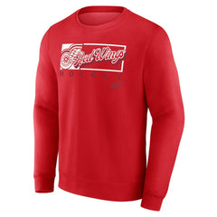 Detroit Red Wings Fanatics Focus Fleece Pullover Sweatshirt - Red | Fanatics sale